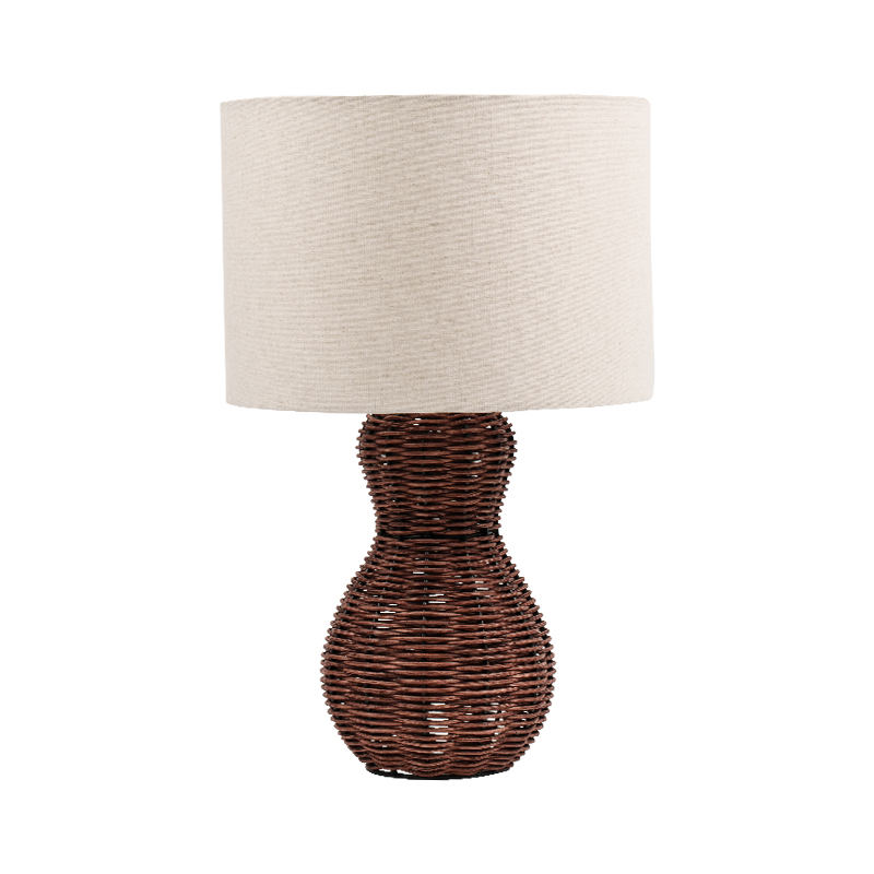 Handmade Rattan Art Table Lamp