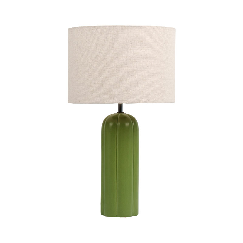 Green Ceramic New Chinese Style Table Lamp