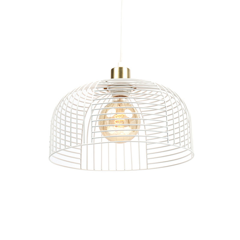 Birdcage light leaking iron chandelier