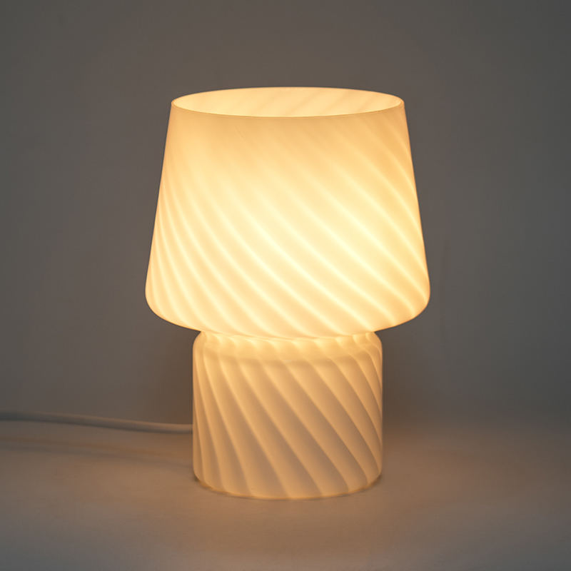 Mushroom Stripe Atmosphere Night Table Lamp