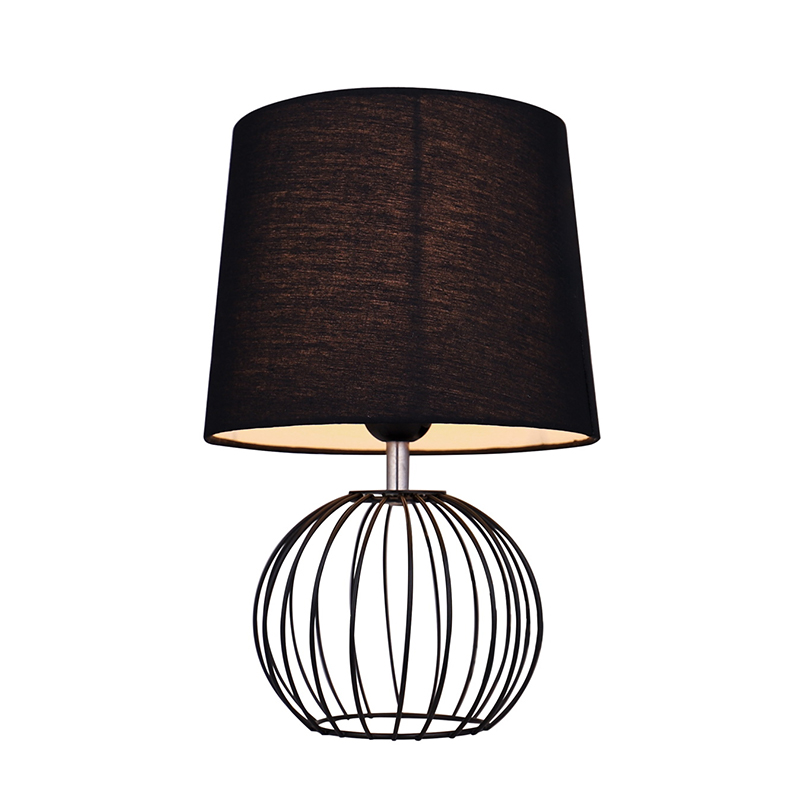 Iron Hollow Base Table Lamp